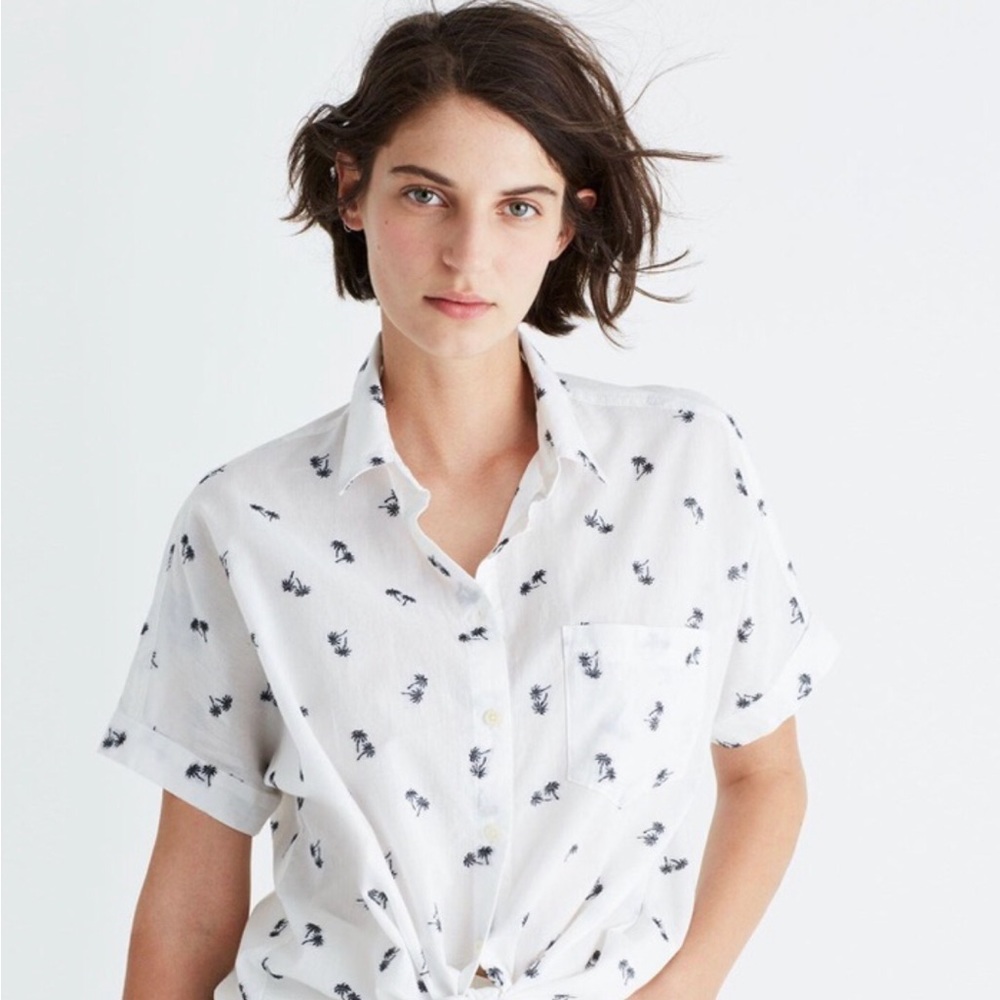 Madewell Palm tree shirt